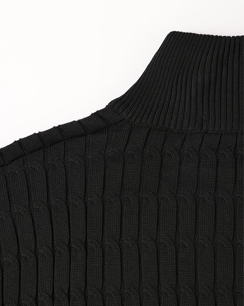 GWANGJU Half Zip Sweater