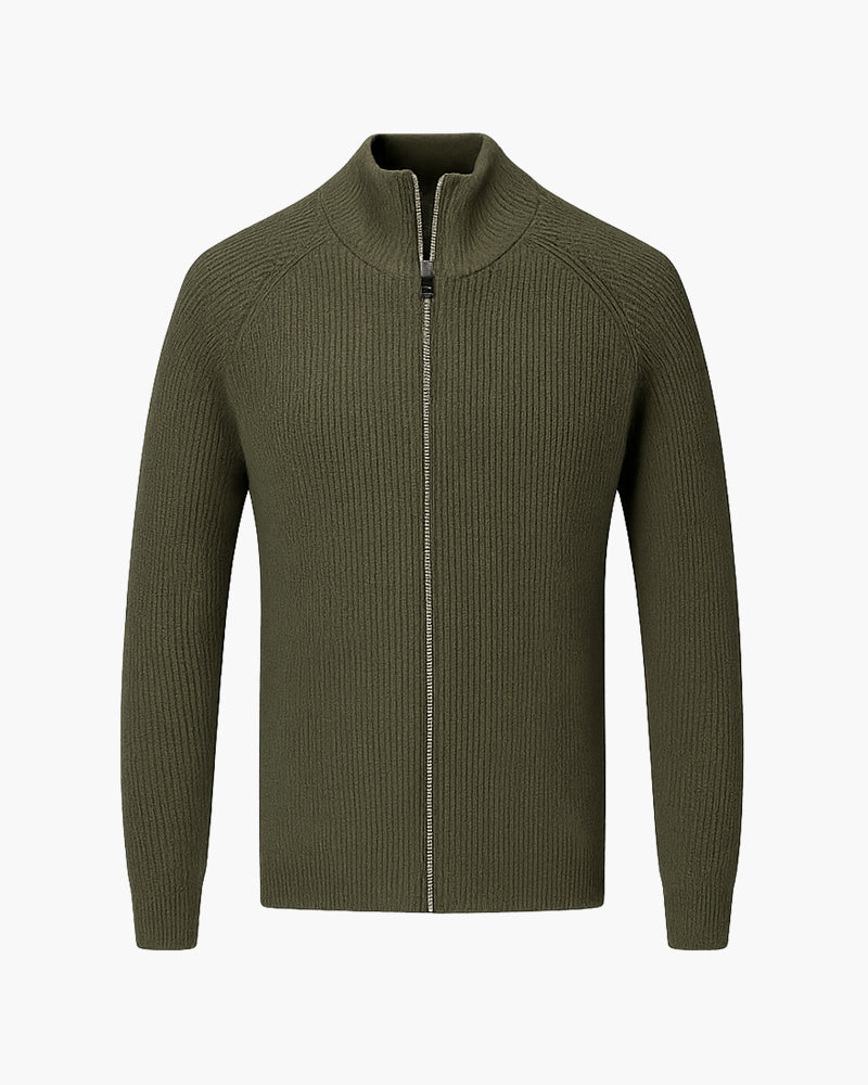 AMALFI Full-Zip Wool Gilet
