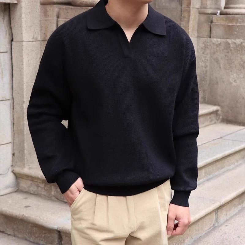 BUSAN V-Neck Polo